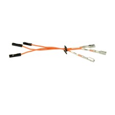 Caja de conexiones de terminales de cable n.  3c: conector hembra plano de 3 vías de 0,6 mm a conector hembra de 3,0 mm