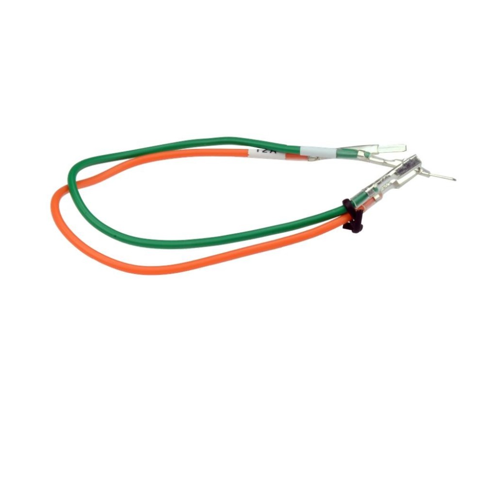 Caja de conexiones de terminales de cable n.  12a: cable de salida plano de 3 vías de 2,1 mm macho a 2,1 mm hembra