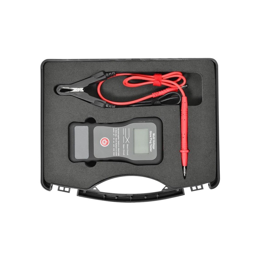 Comprobador de bujías incandescentes multivoltaje 4,4/5/7/8,5/10/11 voltios