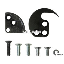 Hoz de repuesto con soporte de hoz y tornillos para 9102200