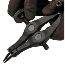 Herramienta de anillo de retención con 2 pares de puntas de 2,5 mm, 3,0 mm y 3,5 mm cada una