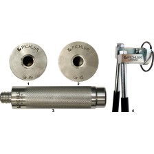 Juego de 4 piezas de empuje para cojinetes de rueda PSA con pinzas