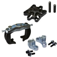 Herramienta de desmontaje para bujes atornillados de 3 y 4 pernos, así como SUV/US con 6 y 8 pernos y extractor de eje de trans