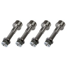 Tornillo de cabeza hueca hexagonal M12x60 12,9 DIN91 Juego compuesto por 4 piezas