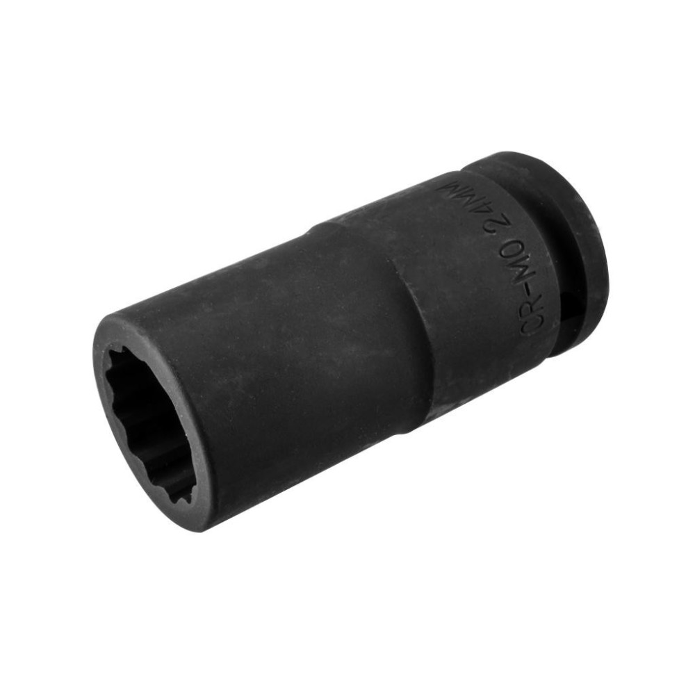 Dado para junta homocinética SW24 de 3/4', 12 puntas, 100 mm de largo, delgado, de impacto