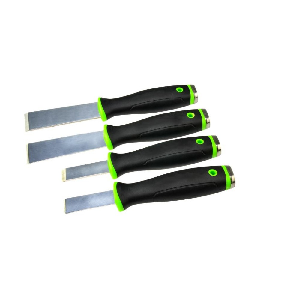 Kit de raspadores de carburo, 4 piezas