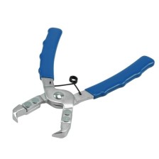 Alicates para quitar clips de ajuste, ángulo de desplazamiento de 135° (recto)