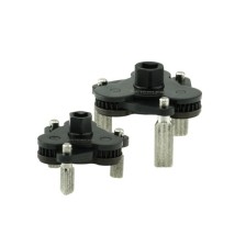 Juego de abrazaderas universales para filtros de aceite, 2 piezas, 3 mordazas de sujeción con revestimiento de diamante, para d