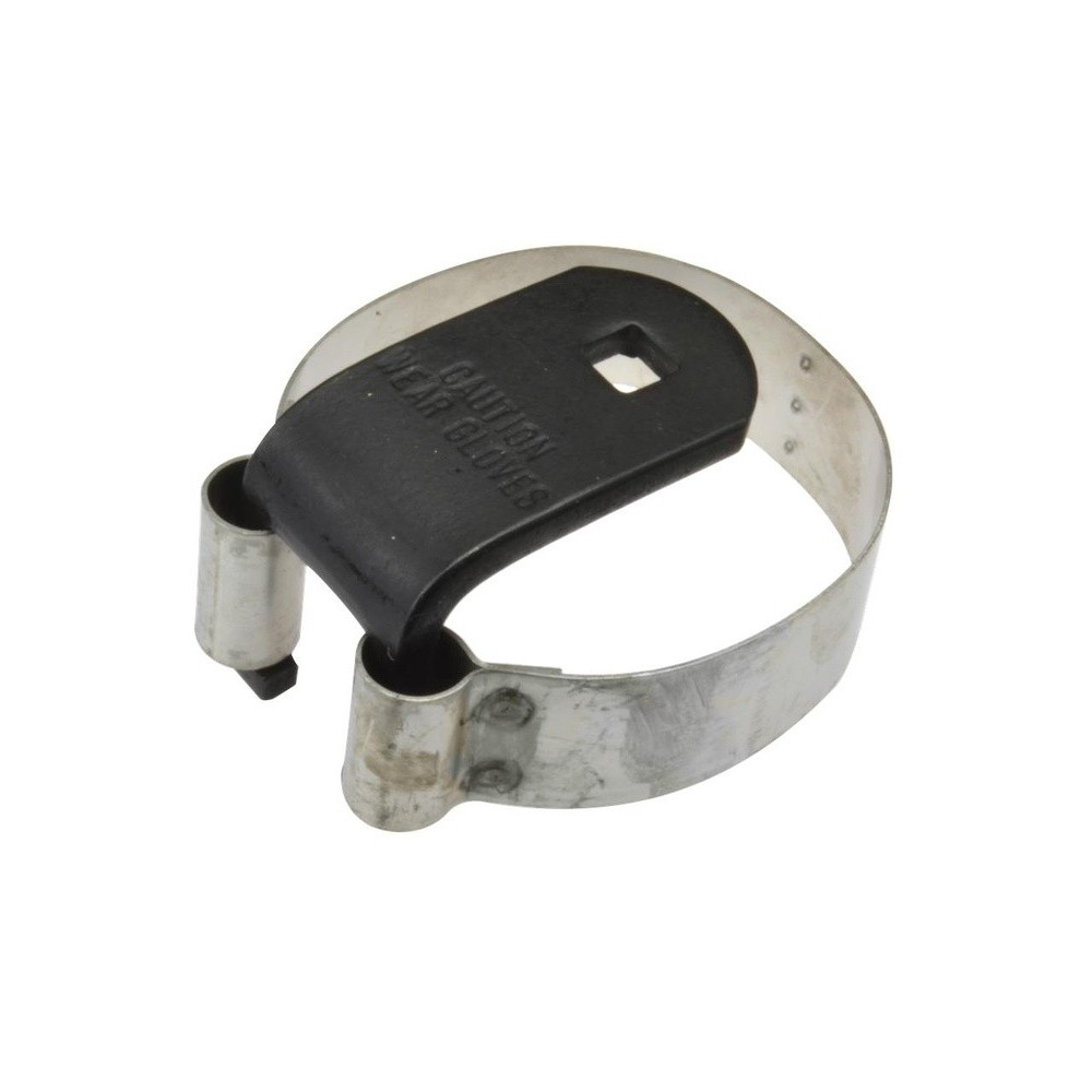 Llave de banda de acero universal para filtros de aceite de 3', accionamiento de 3/8'