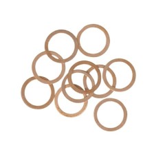 M 15 Cobre (10 piezas) Paquetes de recarga de anillos de sellado: