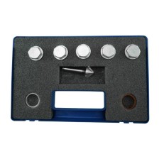 Juego completo de reparación de roscas de tapón de drenaje de aceite M 26x1,5 - 5 tornillos