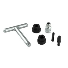 Juego de llaves especiales para servicio de aceite, 6 piezas.