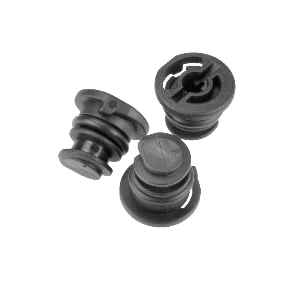 Juego de tapones de drenaje de aceite de plástico, 3 piezas