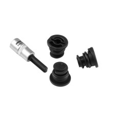 Llave para tapón de drenaje VAG, extracción e instalación del tapón de drenaje de aceite de plástico, incluidos 3 piezas de tap