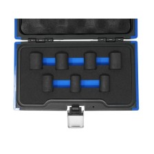 Insertos especiales, rosca cónica a izquierdas, juego de 7, 1/2', 17-26 mm