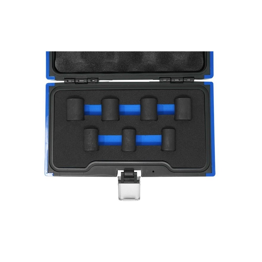 Insertos especiales, rosca cónica a izquierdas, juego de 7, 1/2', 17-26 mm