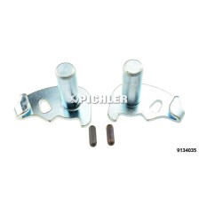 Juego de palancas de freno, 2 piezas, tamaño 3+4, izquierda/derecha, para Audi