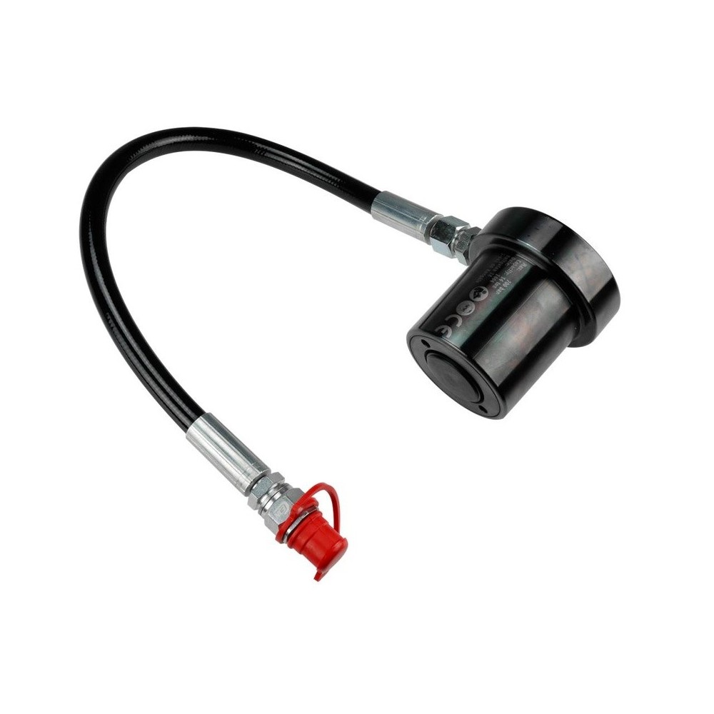 Cilindro hidráulico de 14t con manguera y acoplamiento rápido CEJN