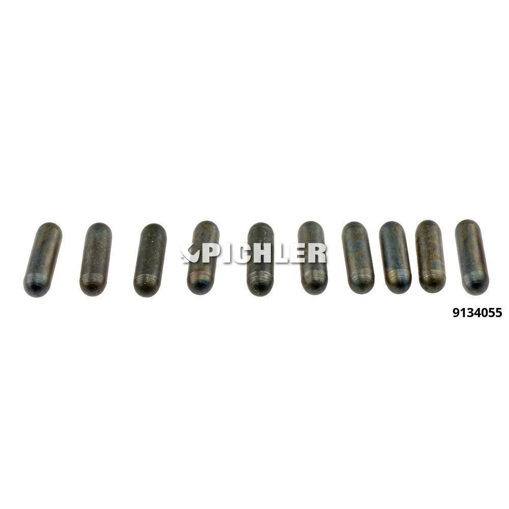 Perno de presión de pinza de freno 200x6 redondeado, paquete de 10