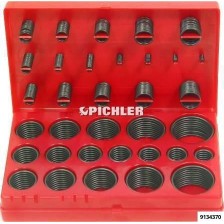 Surtido de juntas tóricas 419 piezas en pulgadas