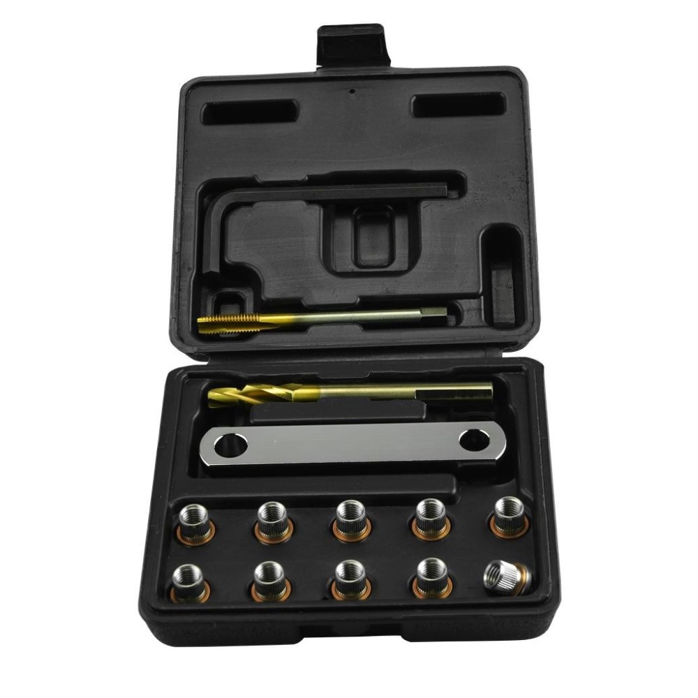 Kit de reparación de roscas M 9 x 1,25 para carcasa de cojinete de rueda VAG