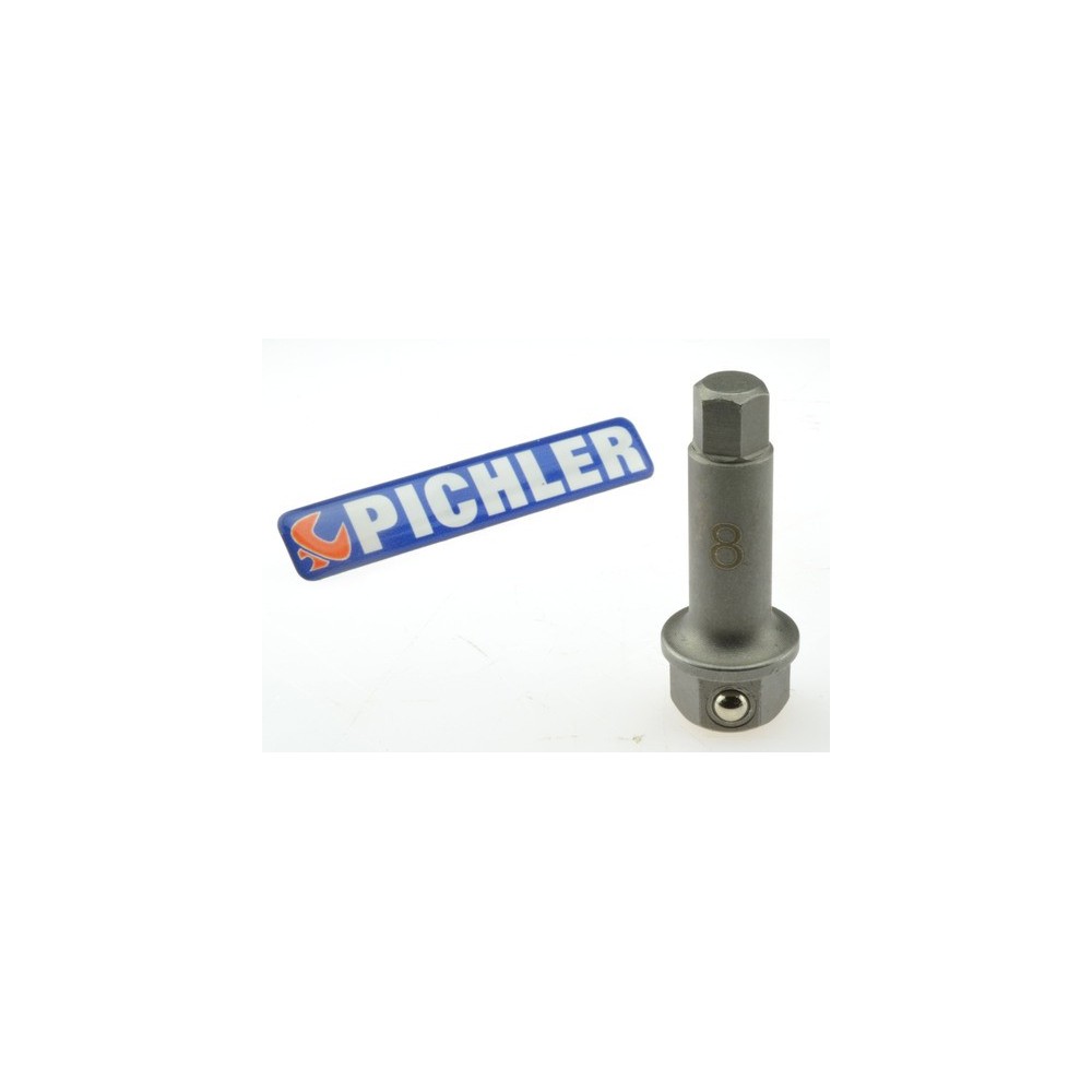 Punta de inserción hexagonal de 8 mm de accionamiento, 13