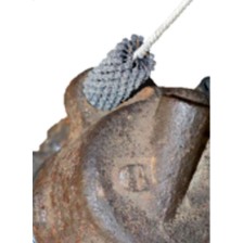 Juego de cepillos eléctricos para mantenimiento de pinzas de freno 3 piezas.