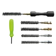 Kit de limpieza para roscas internas de bujes de rueda para tornillos de rueda M12-M14, accionamiento de 1/2', sin soporte magn