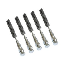 Cepillos de repuesto M14 para kit de limpieza, rosca interna de cubo de rueda para tornillos de rueda, paquete de 5