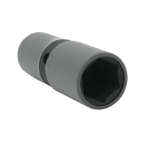 Herramienta de extracción de tuercas de rueda de 18,5 mm: 19,5 mm Adecuada para pernos y tuercas de rueda dañados de GM, Ford y