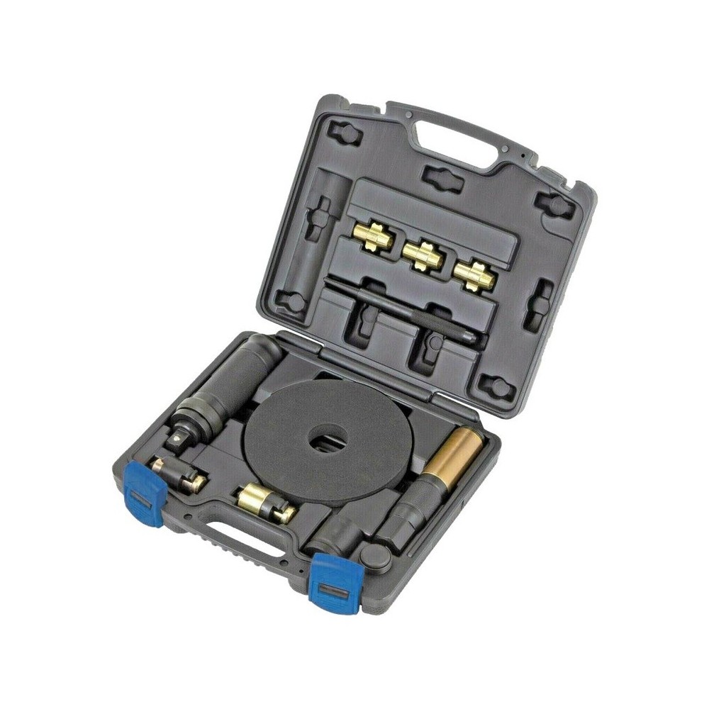 Juego de herramientas universales para liberar el bloqueo de ruedas, 9 piezas.