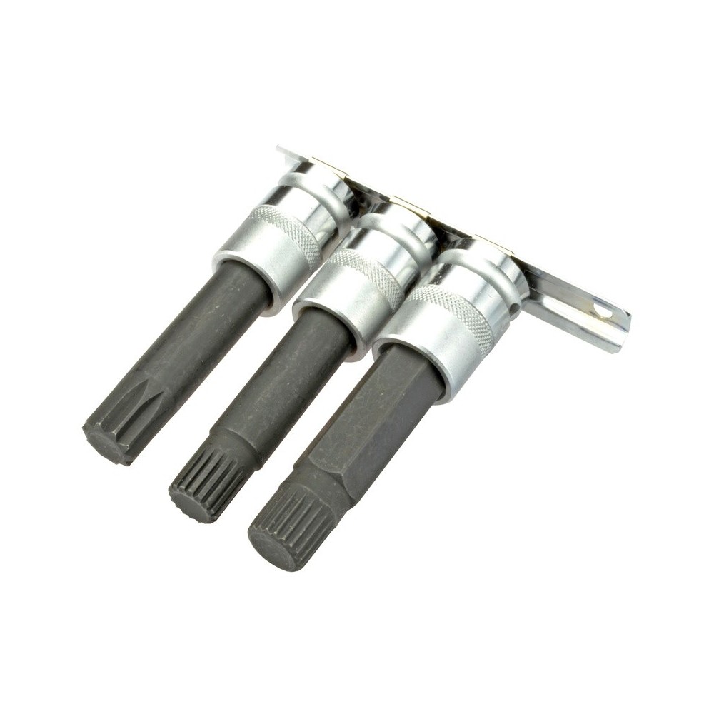 Juego de puntas para tuercas de seguridad de ruedas BMW, juego de 3 piezas, sobre riel