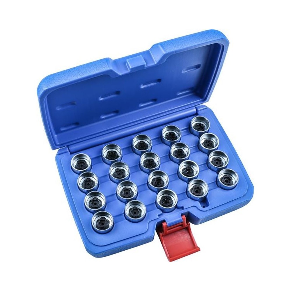 Juego de llaves especiales para cerradura de rueda BMW, 20 piezas, OEM 362010