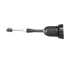 Juego de limpieza con cepillos de alambre trenzado con cepillos de Ø 6, 8, 10, 13 y 16 mm