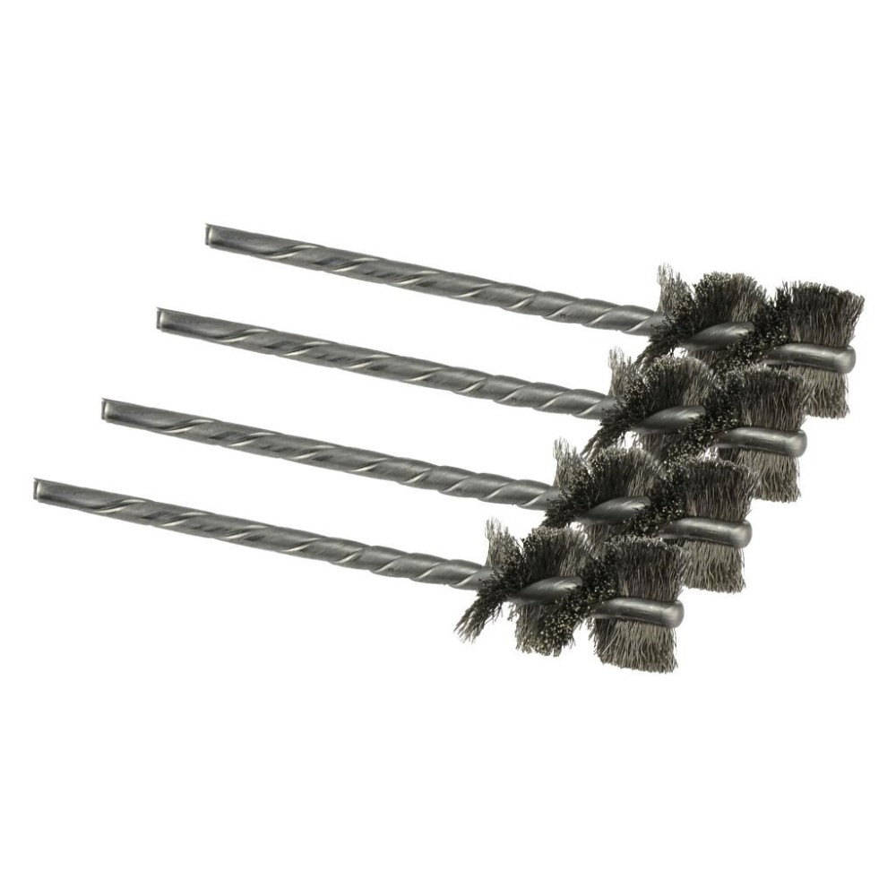 Juego de cepillos de alambre trenzado Ø 16 mm (4 uds.)