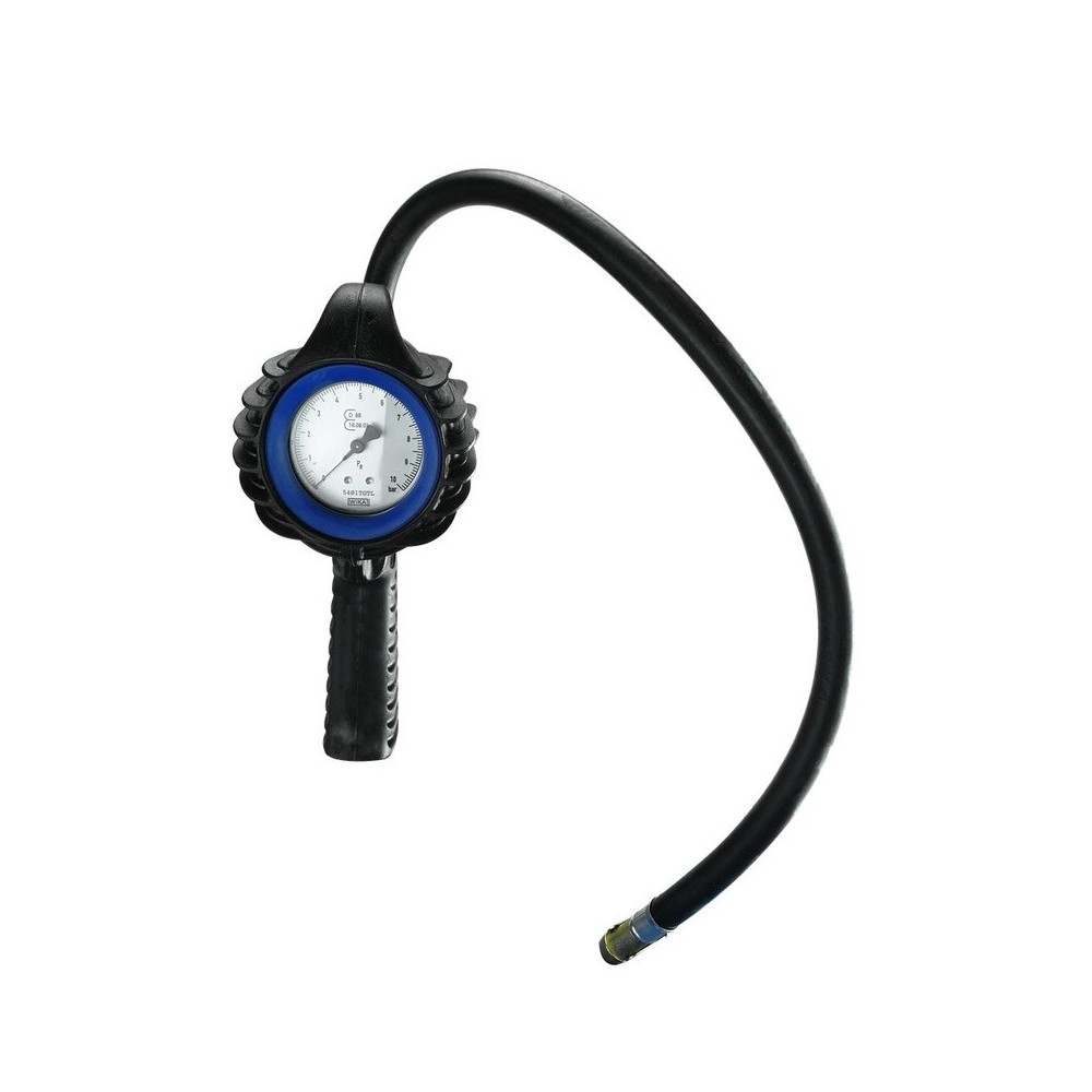 Inflador de neumáticos calibrado