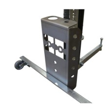 Placa de sujeción para accesorios de compresores de resorte