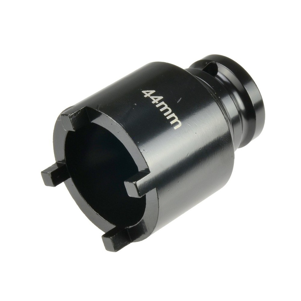 Llave para tuercas ranuradas de 44 mm, 4 pasadores de 4,7 mm de UNISatz, 11 piezas para tuercas ranuradas externas KM5