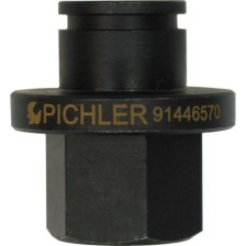 Tuerca de presión M 14 sin cojinete rosca estándar para husillo 12,9