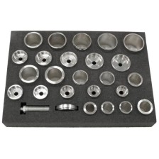 Juego de herramientas de prensado universal 1, 26 piezas.