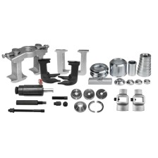 Kit maestro de extracción e instalación de cojinetes de rueda de 22 t para cojinetes de rueda estándar y unidades de cubo de ru