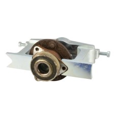 Carro de servicio con cojinetes de rueda universales