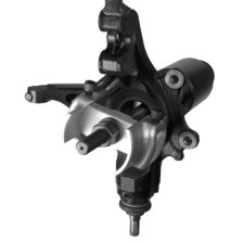 Carro de servicio con cojinetes de rueda universales