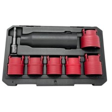 Juego de limpieza de espárragos de rueda UNI, 8 uds.