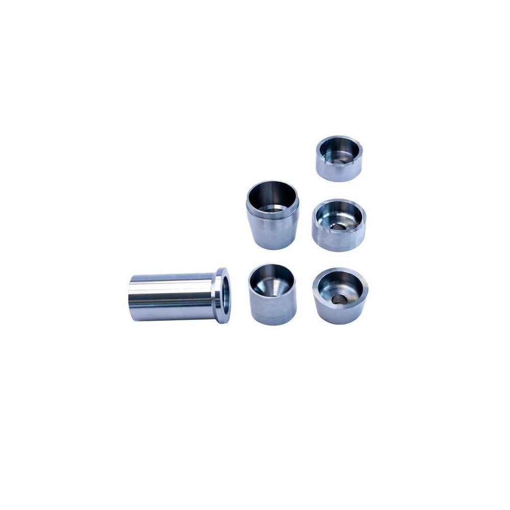 Juego de casquillos de eje trasero para Tesla Model 3/Y sin juego de husillos M14 para casquillos en portaruedas de aluminio