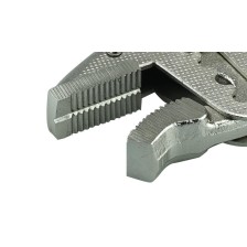 Alicates de agarre con dispositivo de sujeción especial, forma de mandíbula, antideslizantes, para tubos de Ø 55 mm