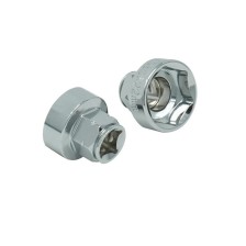 Juego de vasos con agujero perforado, 17 piezas.