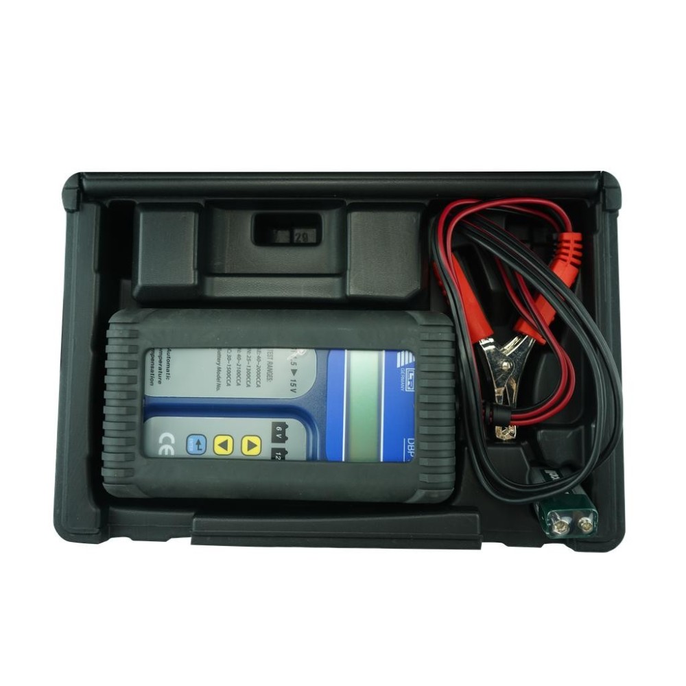 Comprobador de baterías y sistemas de carga para 6 V / 12 V digital DBP 03
