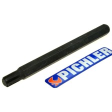 Inserto de broca con diente de cuña (ribe) M 7 de largo, accionamiento de 5/16'