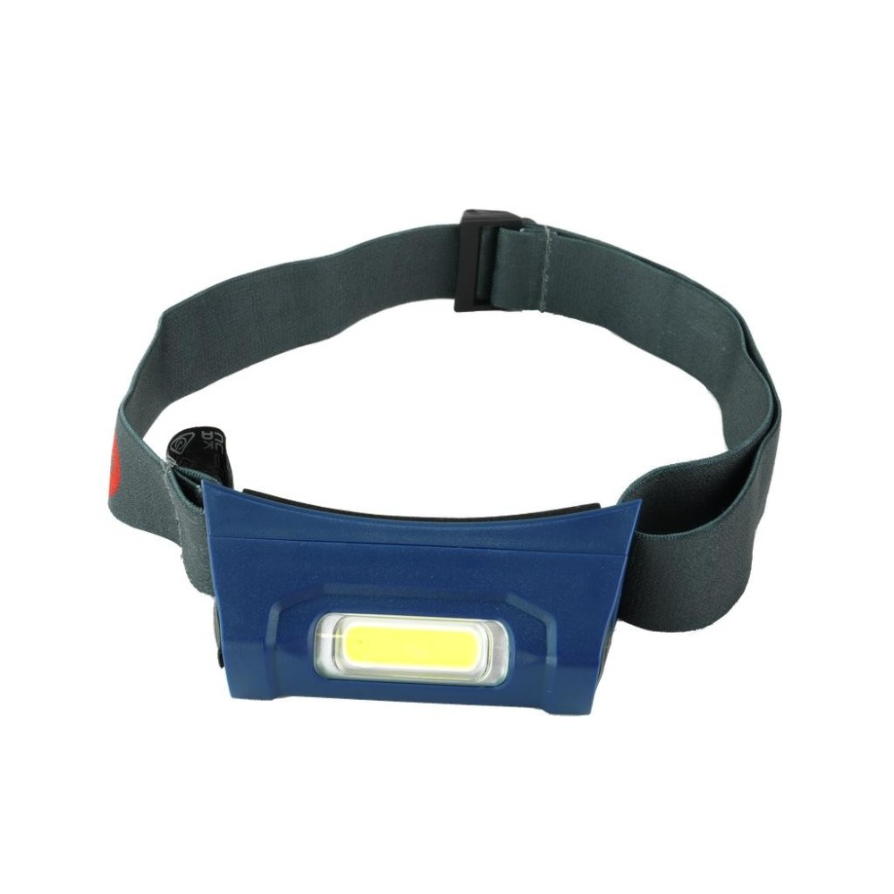 Linterna frontal LED COB con batería